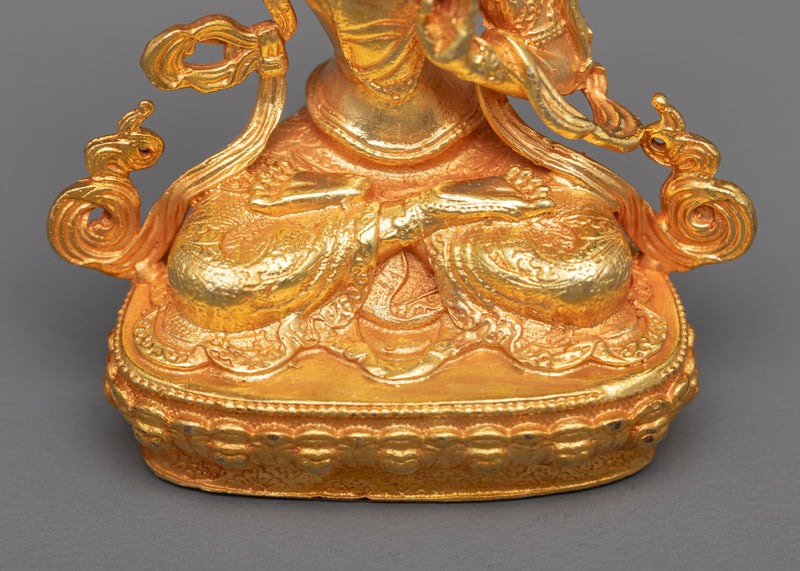 Small Manjushri Statue | Beacon of Wisdom in Miniature