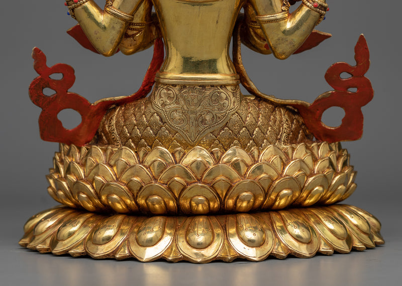 Chenrezig Pure Land Prayer Statue | The Beacon of Infinite Compassion