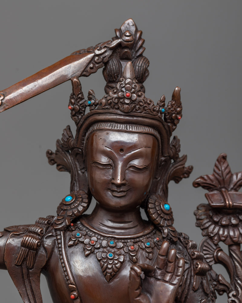 manjushri-with-flaming-sword