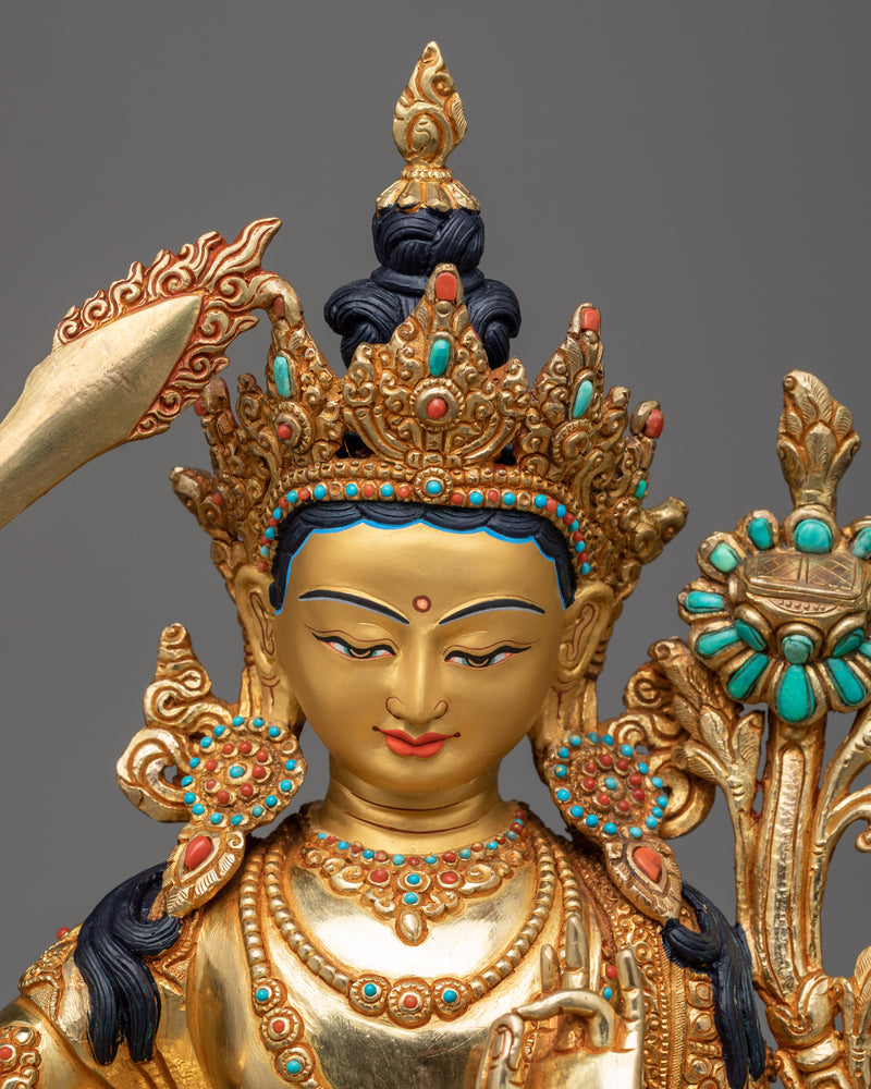 bodhisattva-manjushri-wenshu-statue