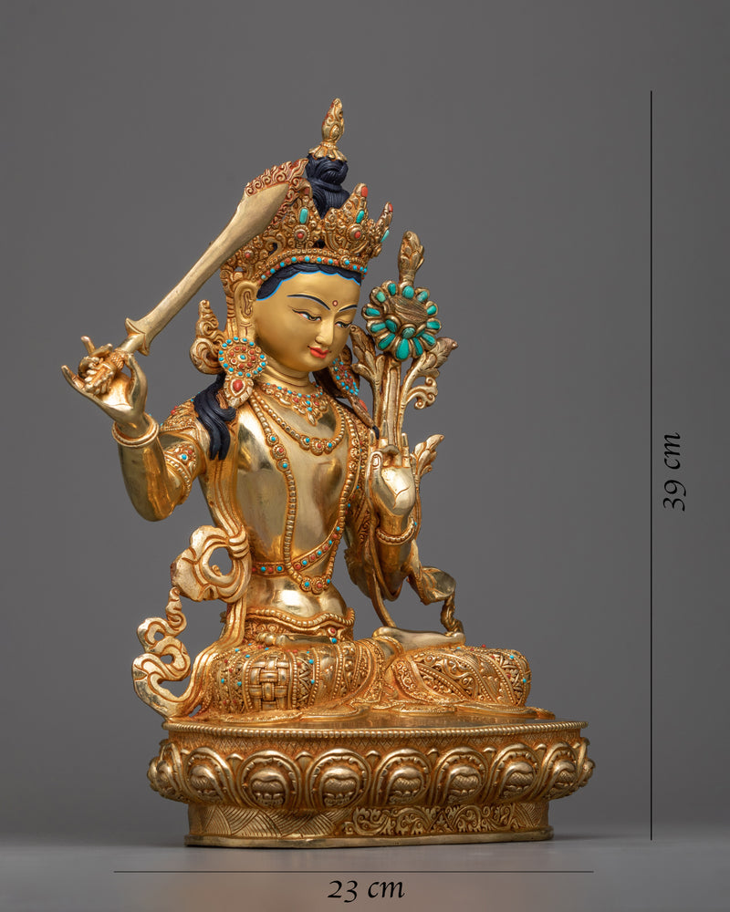 bodhisattva-manjushri-wenshu-statue