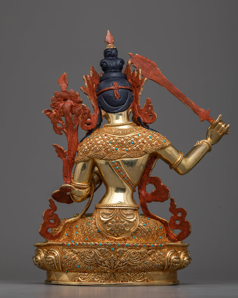 Bodhisattva Manjushri Wenshu Statue | Beacon of Wisdom and Insight