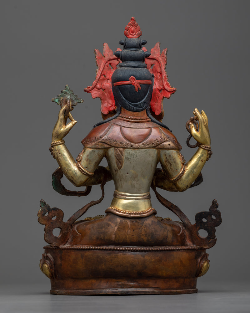 Avalokiteshvara Buddhism Statue | Embodiment of Compassion & Mercy