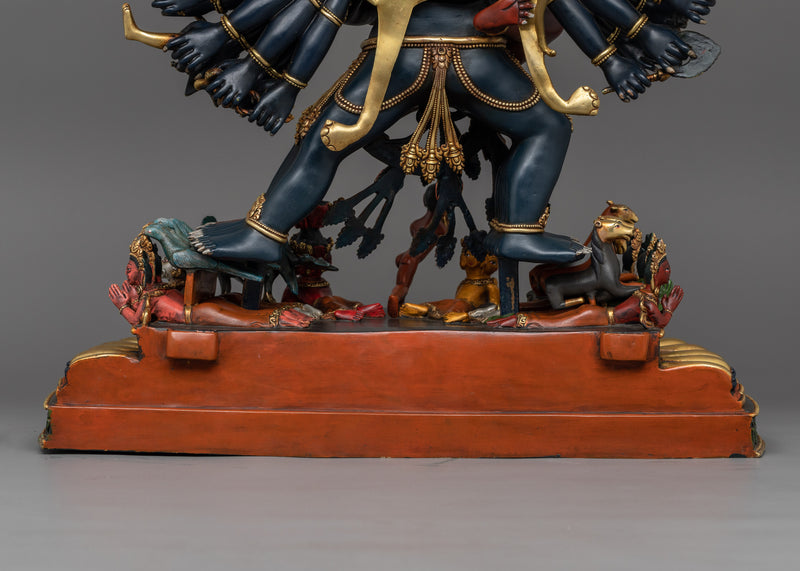 Vajrabhairava & Vajravetali | The Dance of Divine Wrath & Power