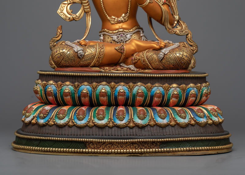 Monju Bosatsu Sculpture | Beacon of Transcendent Wisdom