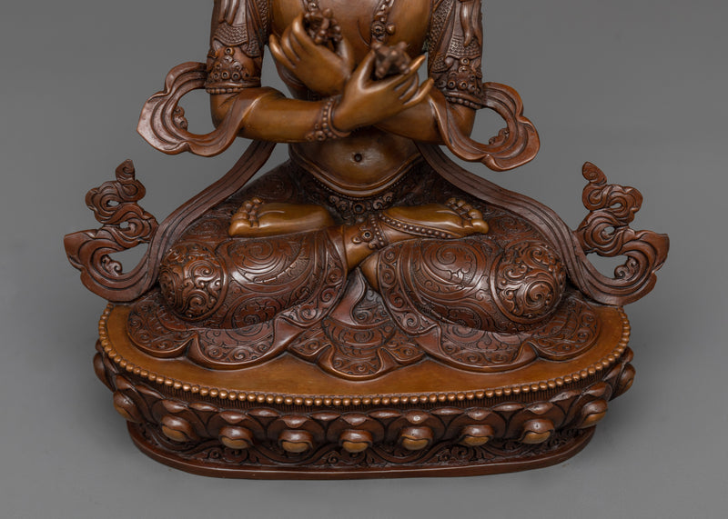 Vajradhara Dorjee Chang Statue | Himalayan Traditional Artwork