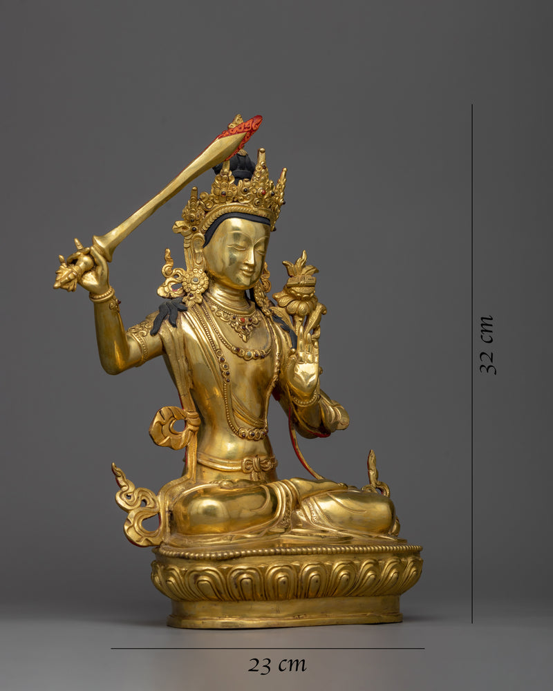 manjushri-buddhism-statue