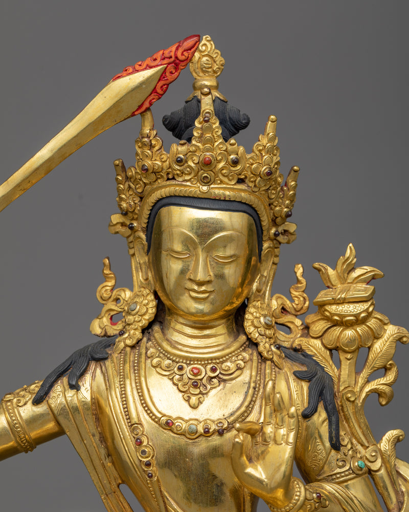 manjushri-buddhism-statue