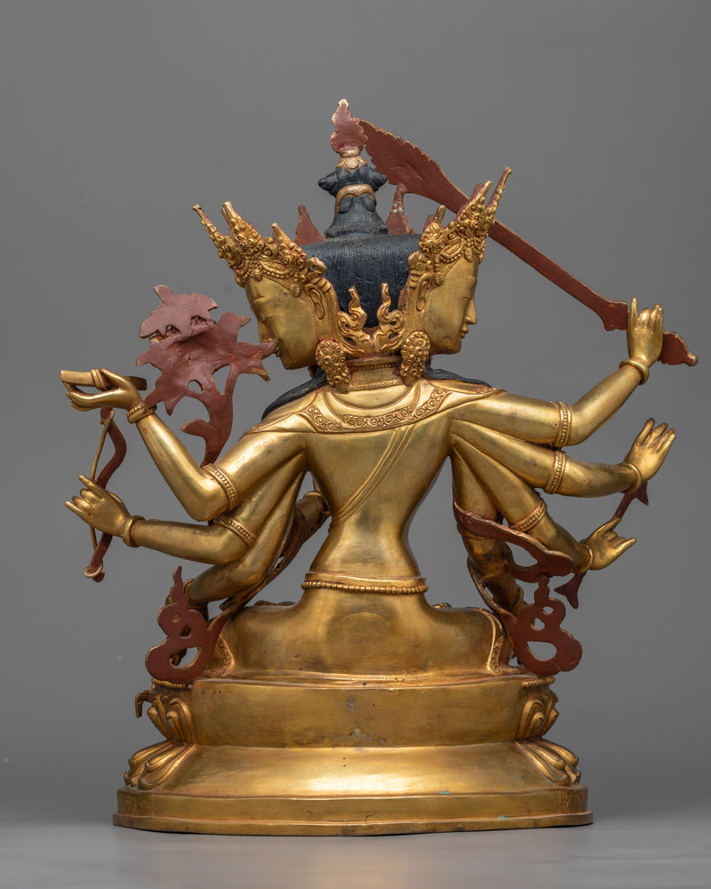 Maha Manjushri | The Wisdom Confluence Statuette