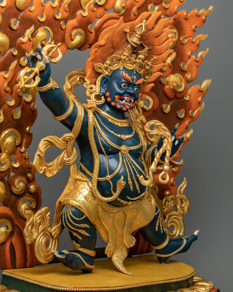 beautiful vajrapani statue