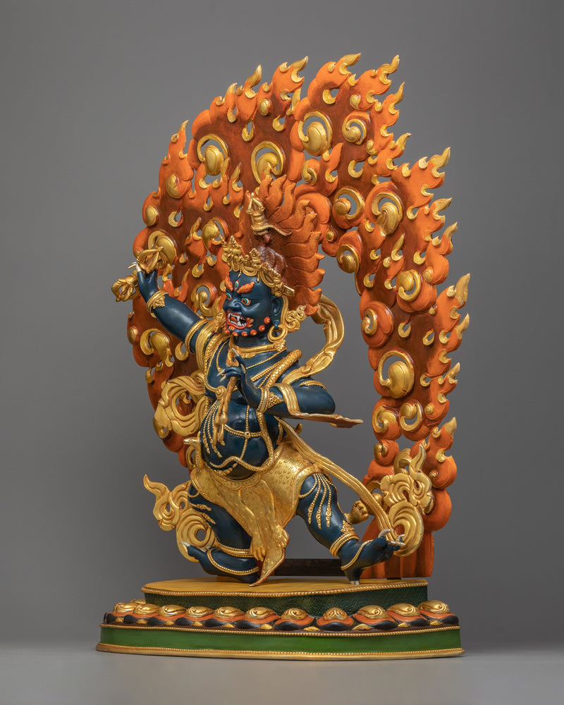 beautiful vajrapani statue