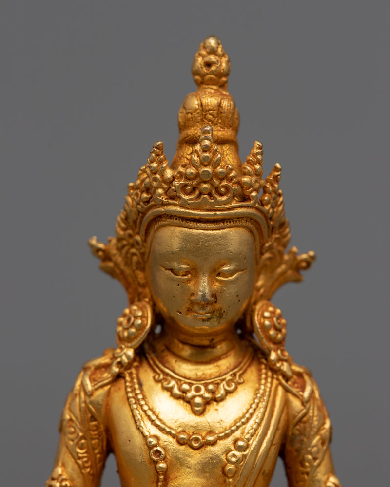 miniature-amitayus-statue