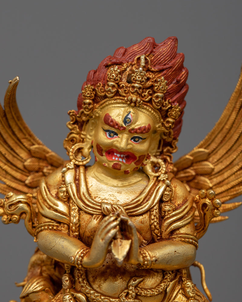 small statue of-vajrakilaya