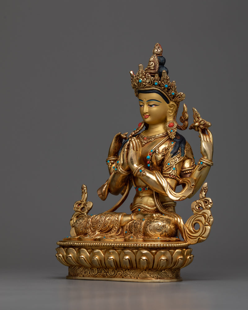 4-armed-chenrezig-sadhana-buddhist