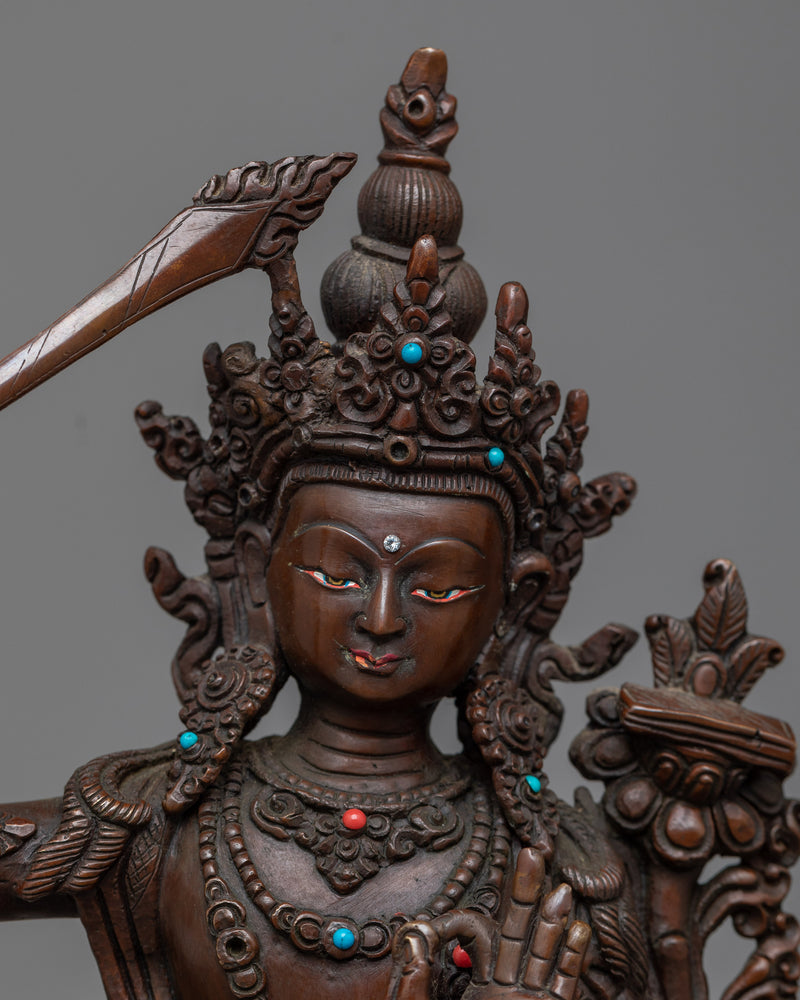 manjushri-bodhisattva-sculpture