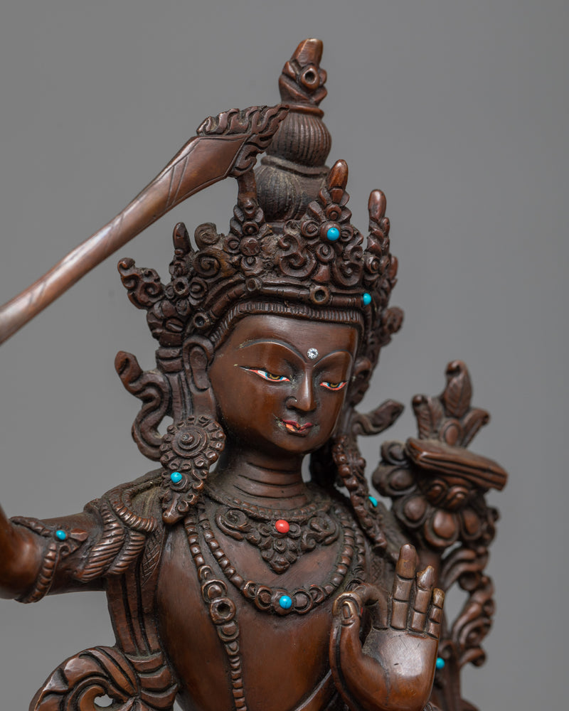 manjushri-bodhisattva-sculpture