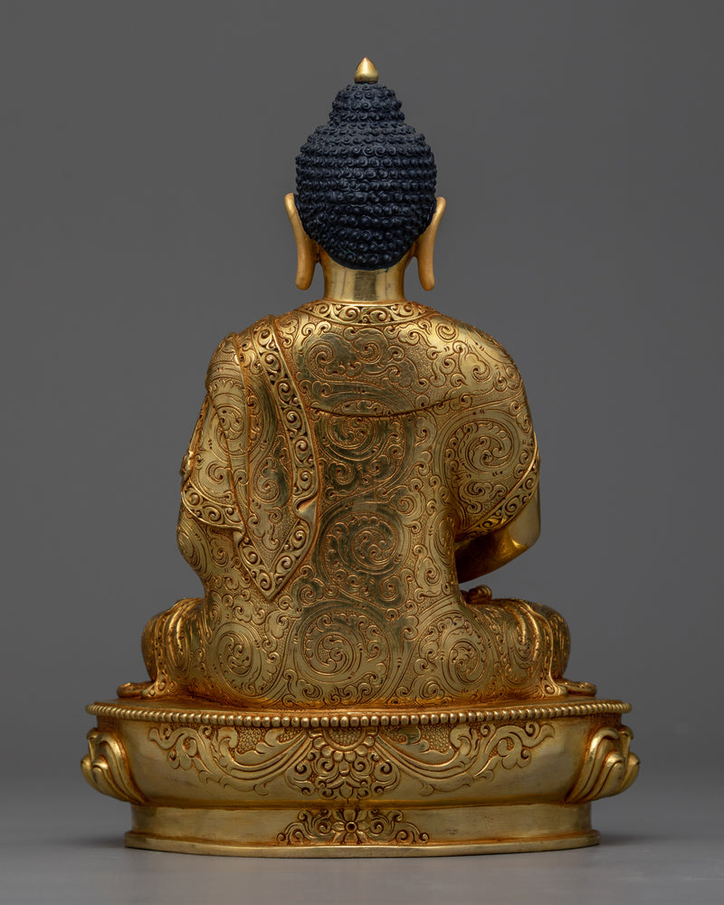 Three main Buddha Statue Set | Shakyamuni, Bhaisajyaguru, Amitabha Buddha Set Sculpture