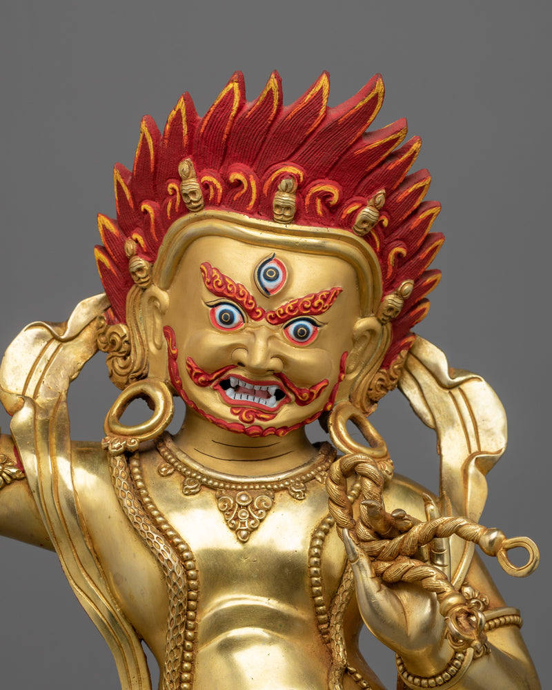 vajrapani sculpture for buddhist shrine 