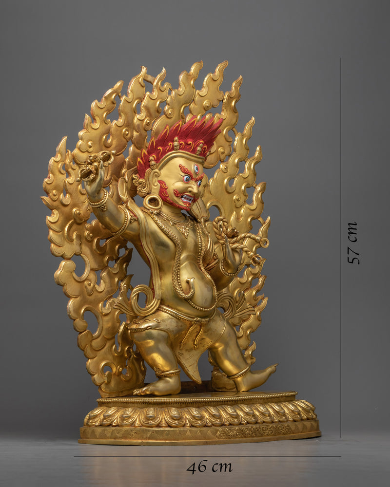 vajrapani sculpture for buddhist shrine 