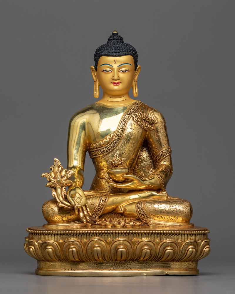 Bhaisajyaguru, Shakyamuni, and Amitabha Buddha Statue Set | Triad of Enlightenment