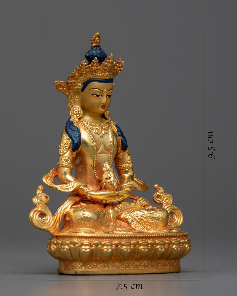 miniature-amitayus statuette