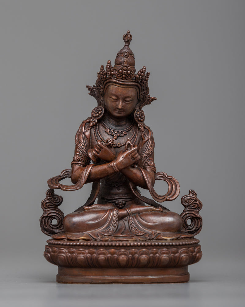 Machine-Made Bodhisattva Set | A Collection of Oxidized Copper Icons of Enlightenment