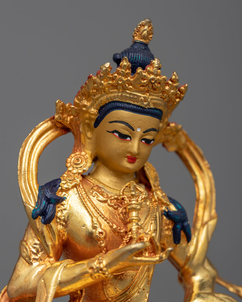 Electroplated Vajrasattva Statue