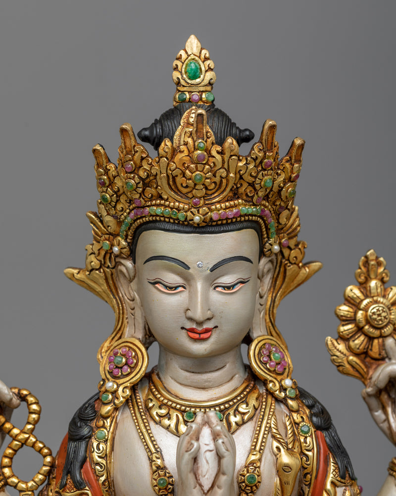 4-arm-chenrezig-bodhisattva-sculpture