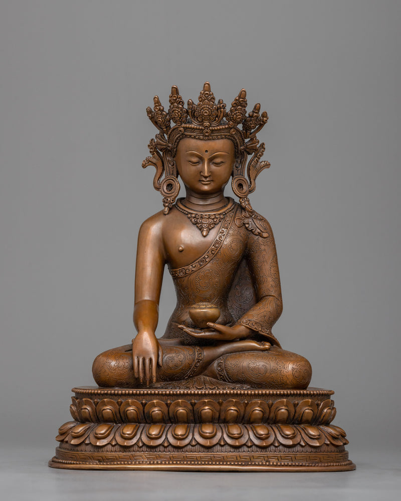 three-crown buddha-set