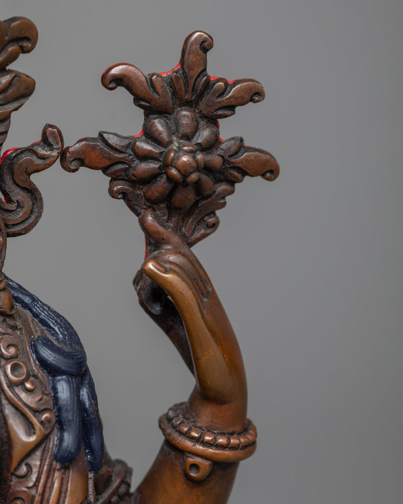 Chenrezig with Four Arms Statue | Embodiment of Compassion