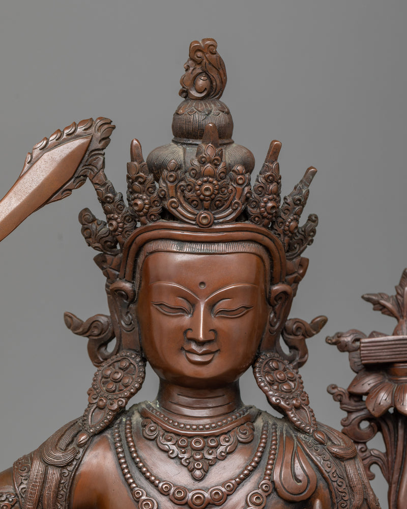 bodhisattva-manjushree-sculpture