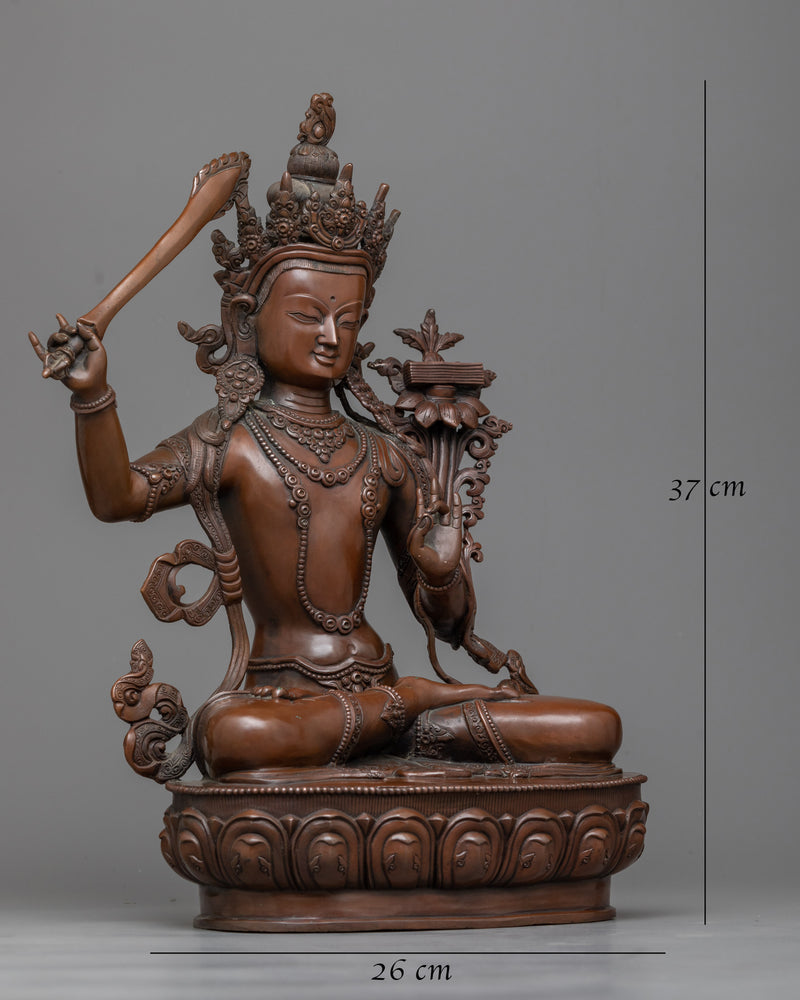 bodhisattva-manjushree-sculpture