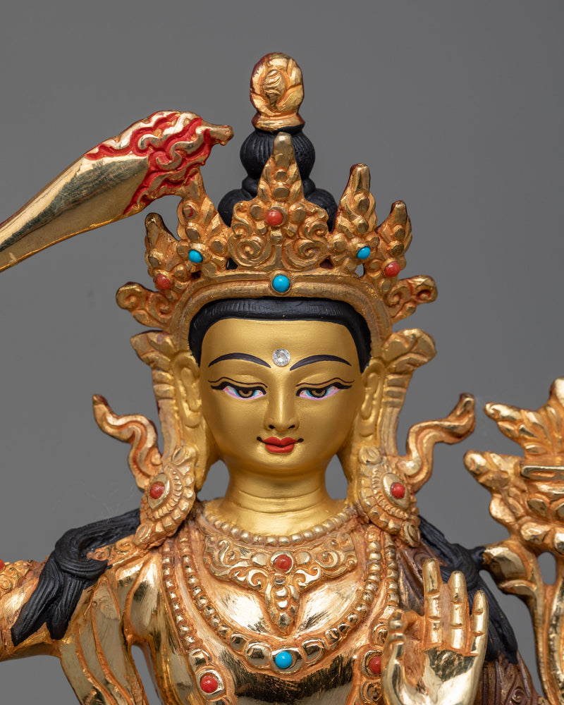 sacred manjushri-sculpture