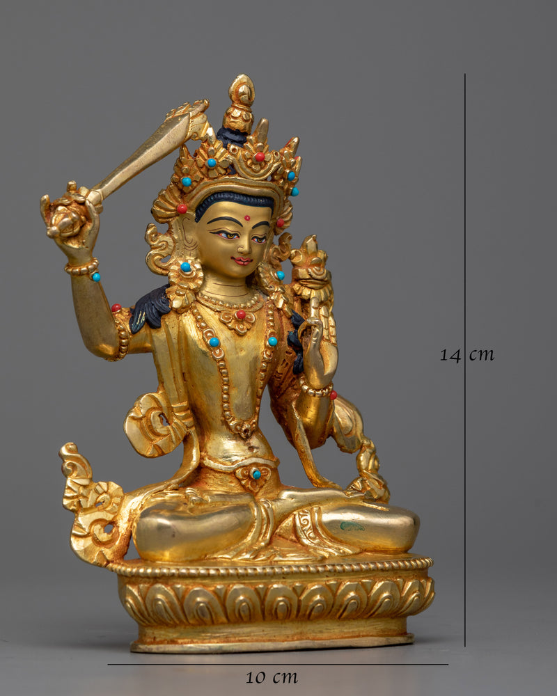 manjushri-wisdom-bodhisattva-sculpture