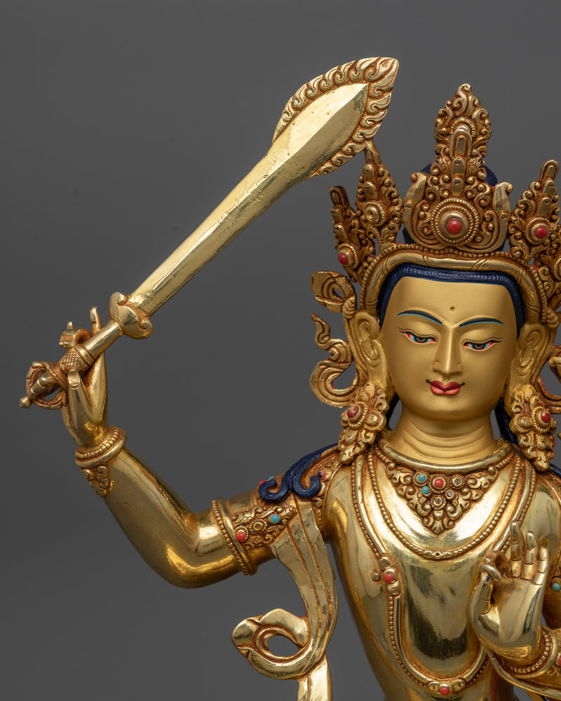 Statue of manjushri