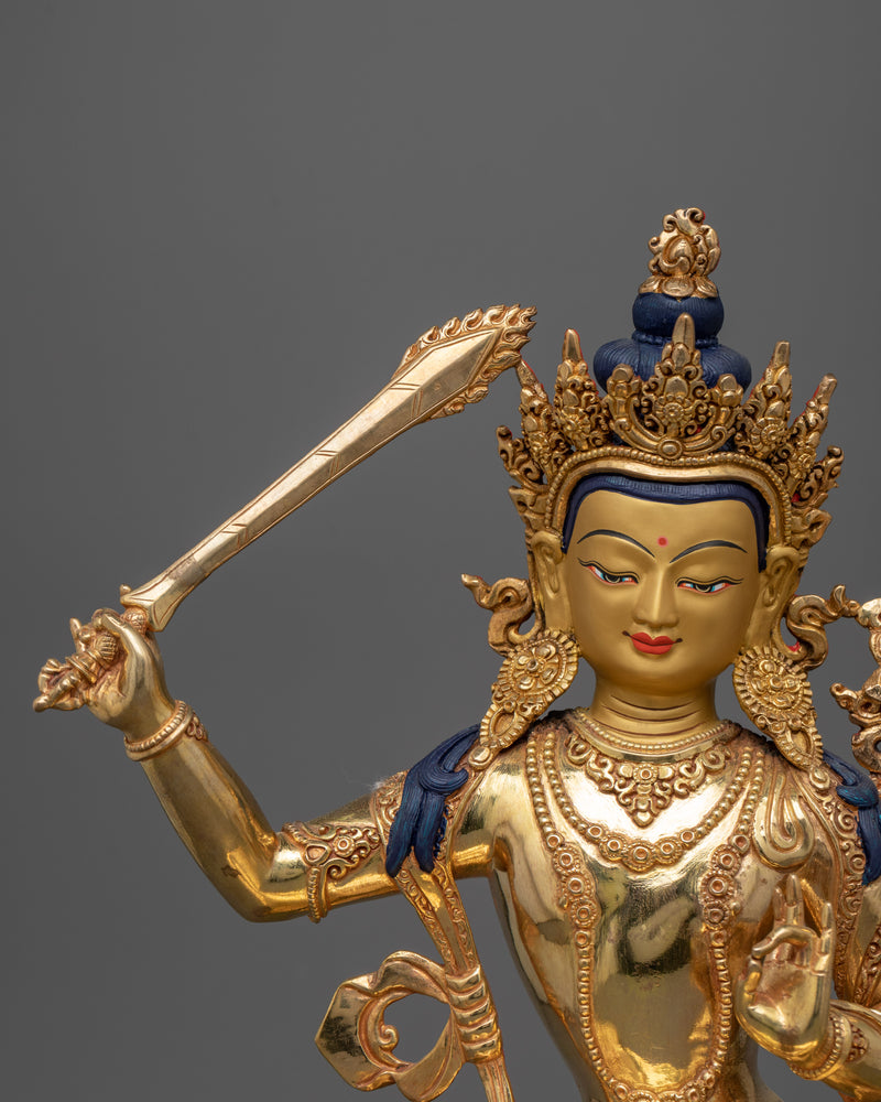 manjushri-the bodhisattva of wisdom