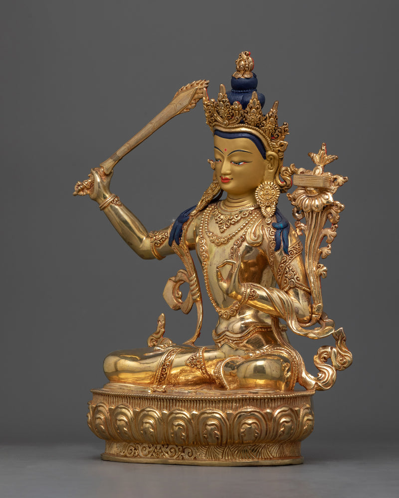 manjushri-the bodhisattva of wisdom