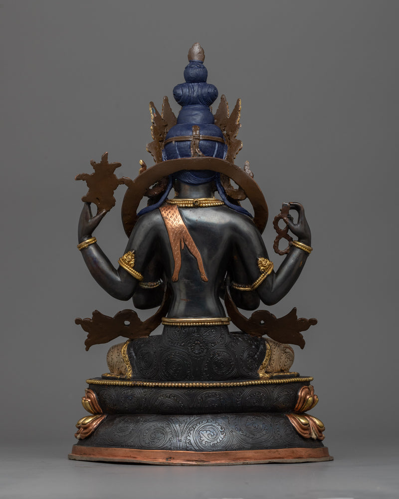 Chenrezig Karuna Bodhisattva Statue of Serene Grace | Radiant Compassion