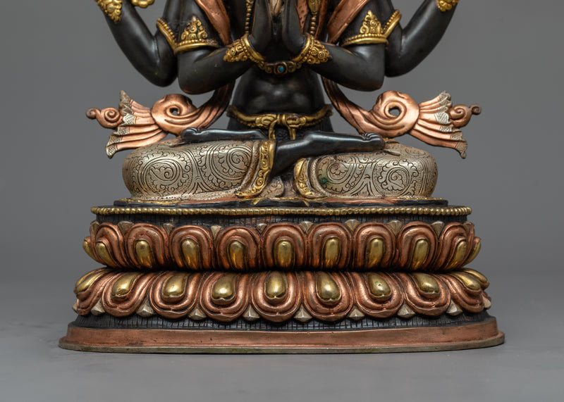 Chenrezig Karuna Bodhisattva Statue of Serene Grace | Radiant Compassion