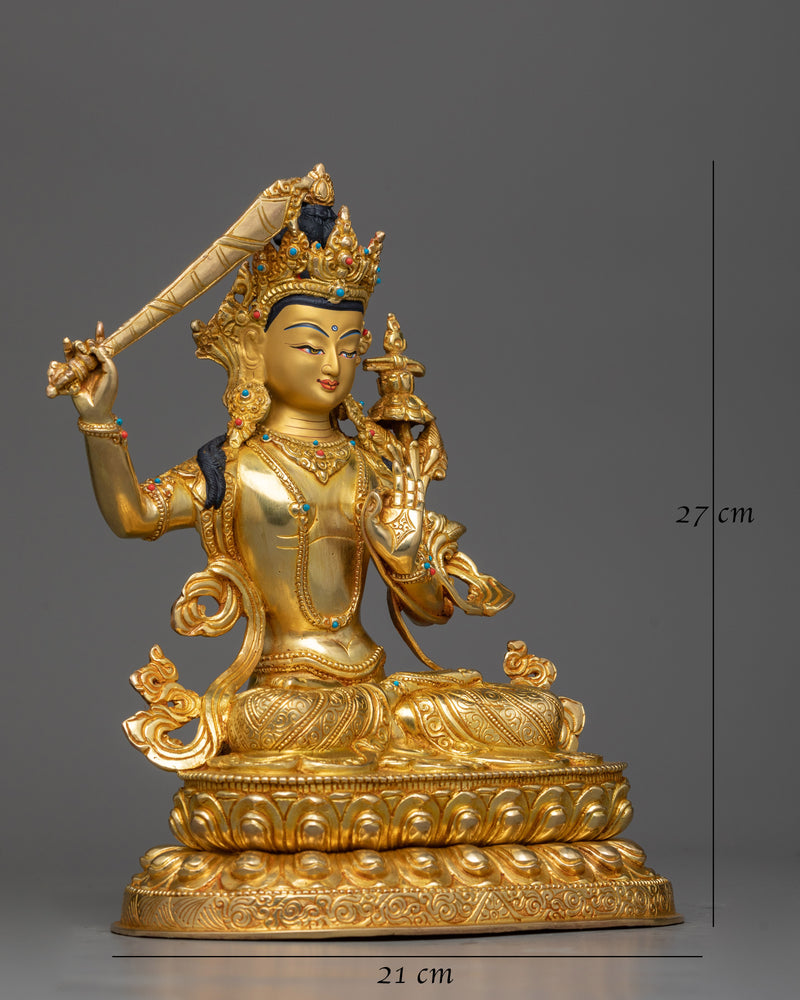 manjushree-bodhisattva-sculpture