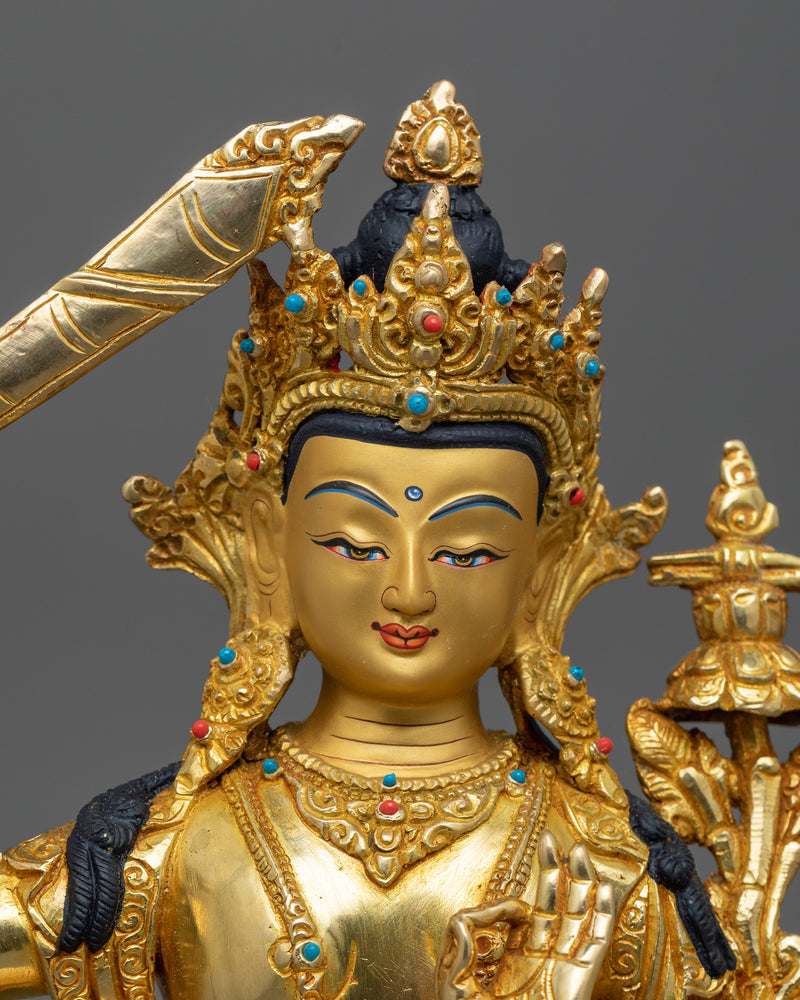 manjushree-bodhisattva-sculpture