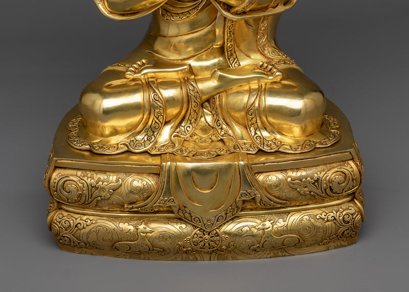 The Five Sakya Masters Set in 24K Gold | Legacy of Wisdom