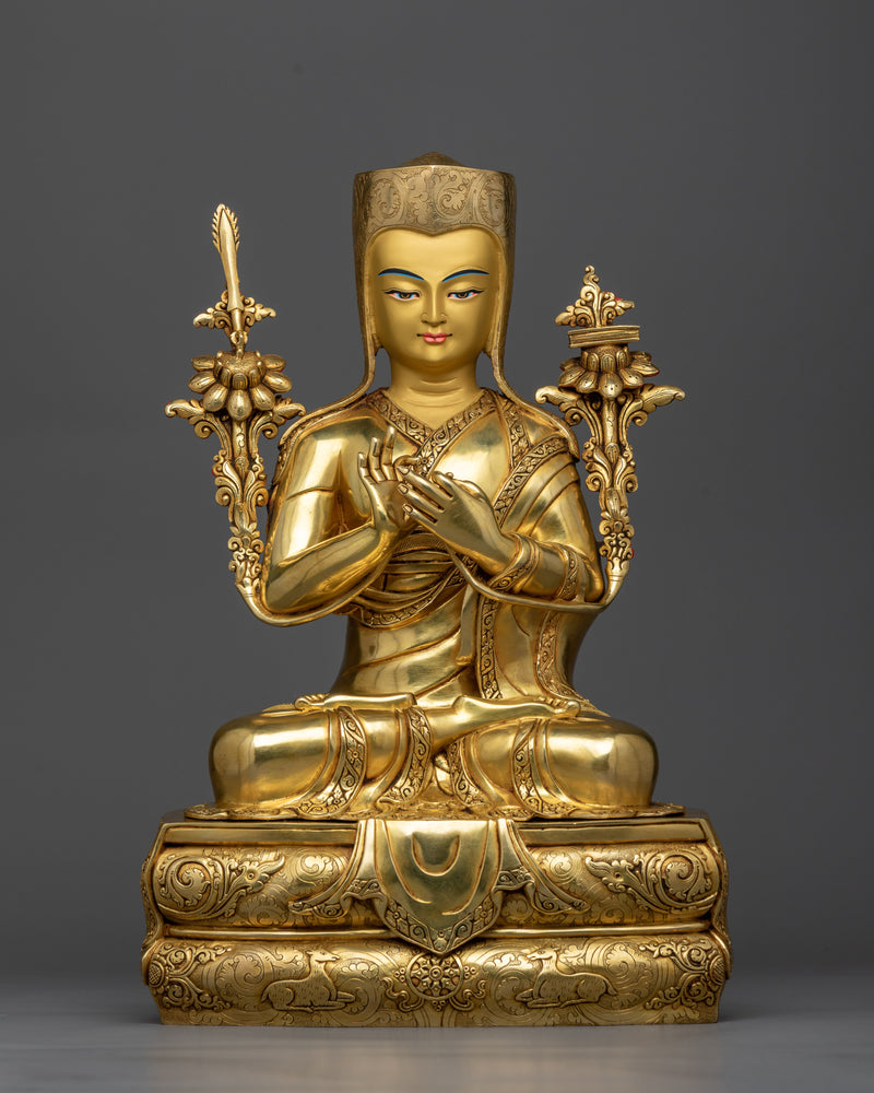 The Five Sakya Masters Set in 24K Gold | Legacy of Wisdom