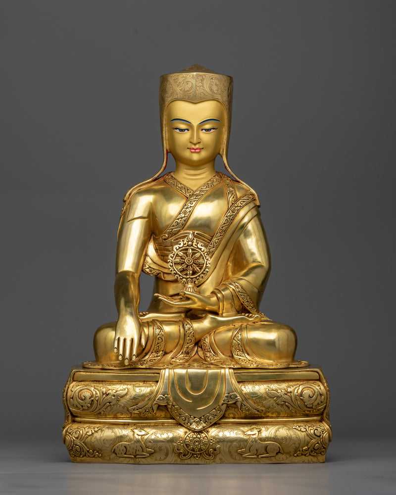 The Five Sakya Masters Set in 24K Gold | Legacy of Wisdom