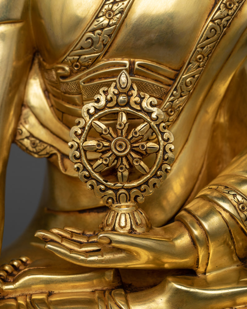 The Five Sakya Masters Set in 24K Gold | Legacy of Wisdom