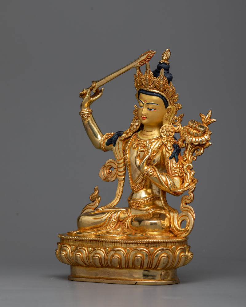 manjushree-bodhisattva-sculpture