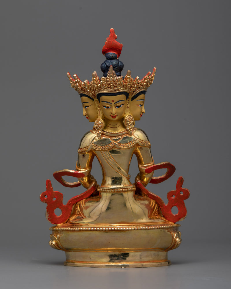 Vairocana Kunrig Statue | Illuminating the Cosmos