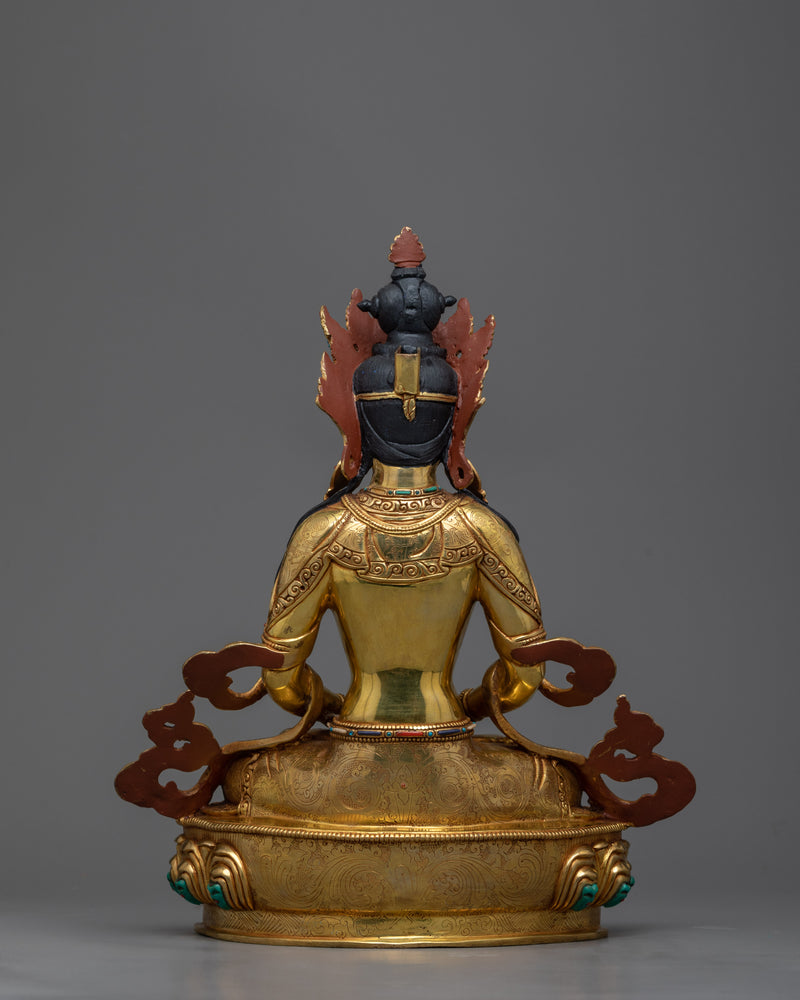 The Quintessential 5-Bodhisattva Set in Triple-Layered Gold | Sacred Assembly