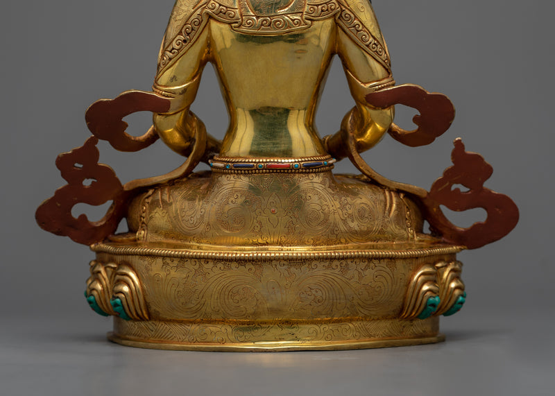 The Quintessential 5-Bodhisattva Set in Triple-Layered Gold | Sacred Assembly