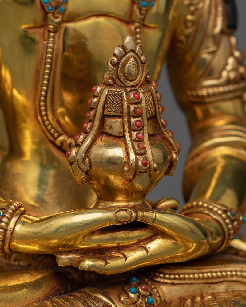 The Quintessential 5-Bodhisattva Set in Triple-Layered Gold | Sacred Assembly